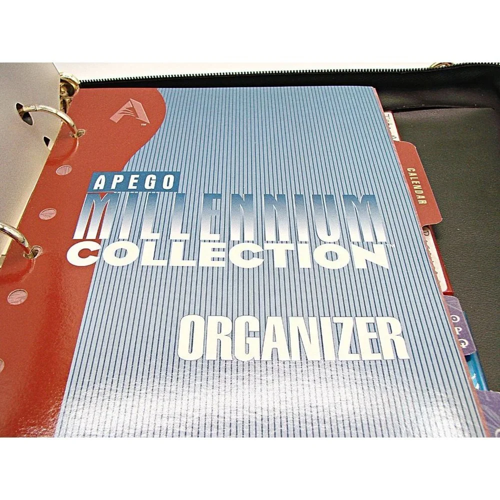 APEGO Millennium Collection Business Portfolio Organizer Planner Briefcase Flora